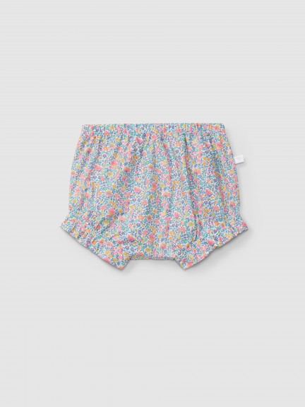Cubrepañal en tela Liberty floral Cubrepañal en tela Liberty floral