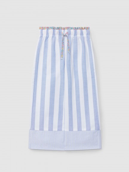 Wide-leg pants striped Wide-leg pants striped
