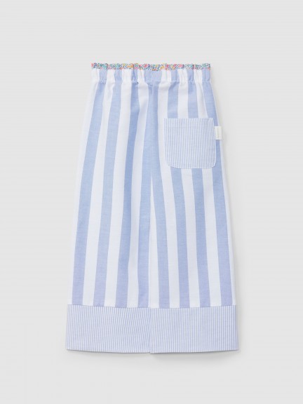 Wide-leg pants striped Wide-leg pants striped