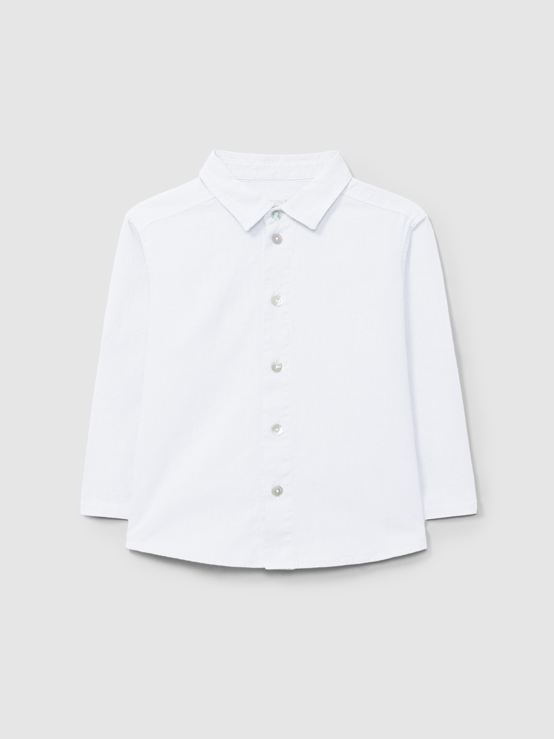 Chemise en lin unie