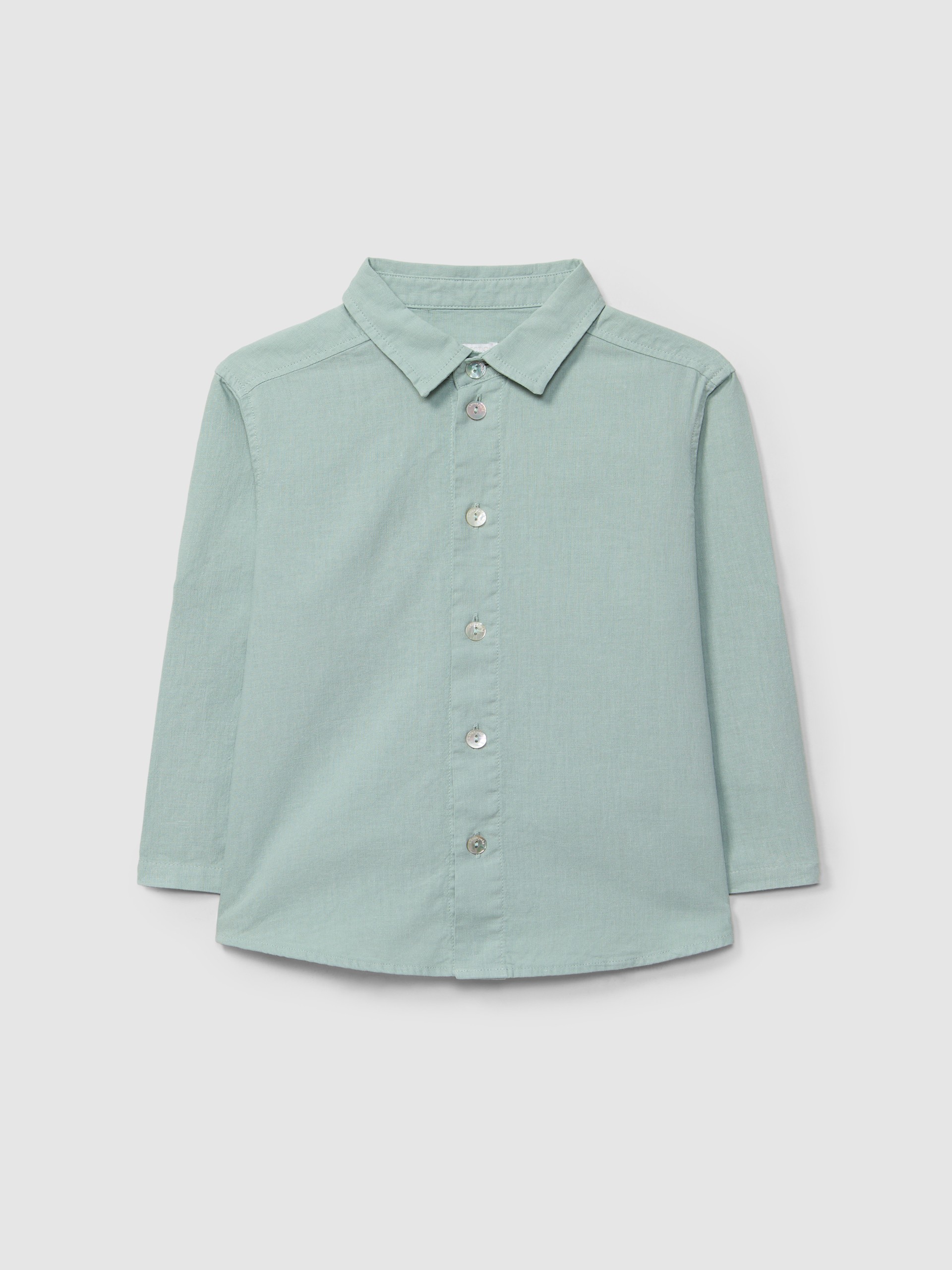 Chemise en lin unie