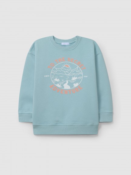 Sweatshirt ��To the secret adventure��