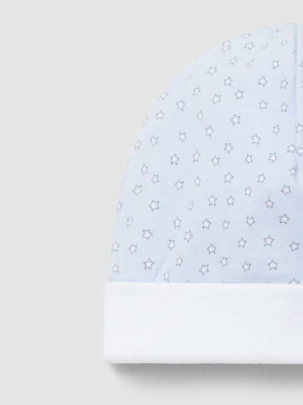 Beanie star print
