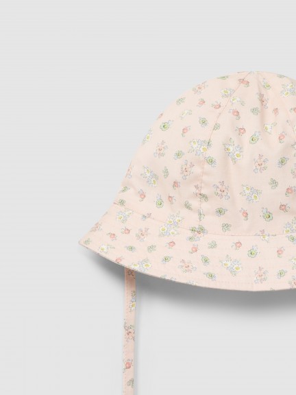 Sombrero estampado floral Sombrero estampado floral