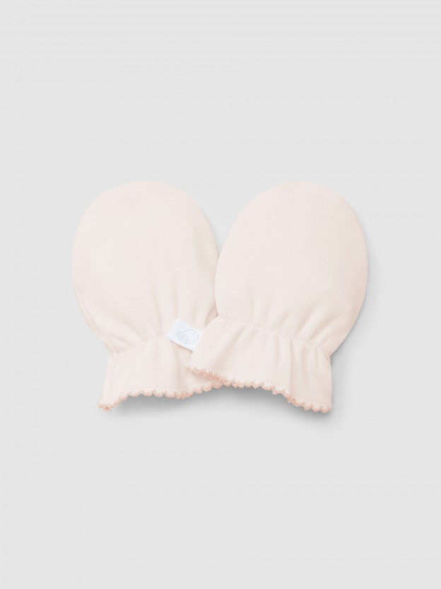 Plain cotton gloves Plain cotton gloves