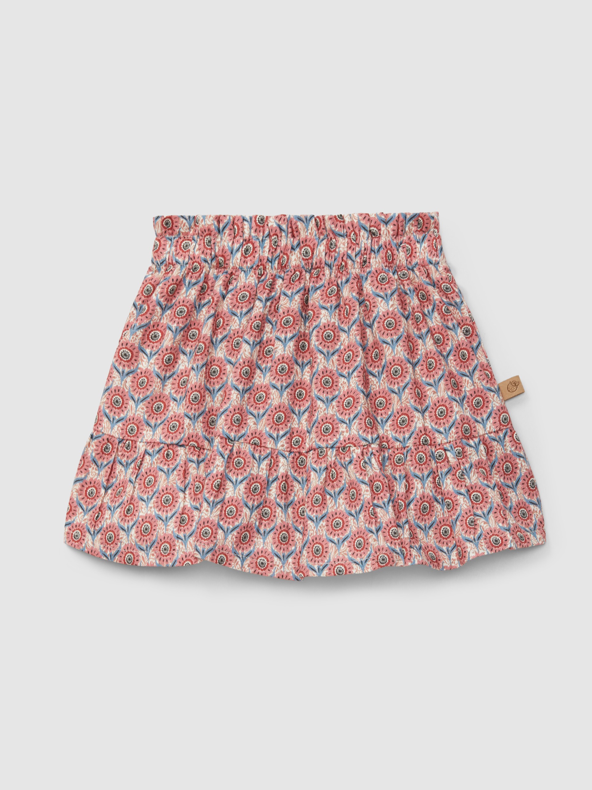 Falda pull-up flores