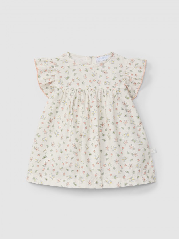 Vestido estampado floral