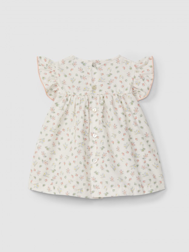 Vestido estampado floral
