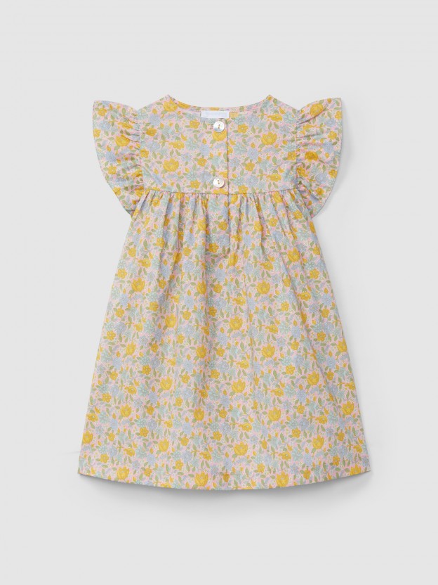 Dress in Liberty floral fabric Dress in Liberty floral fabric