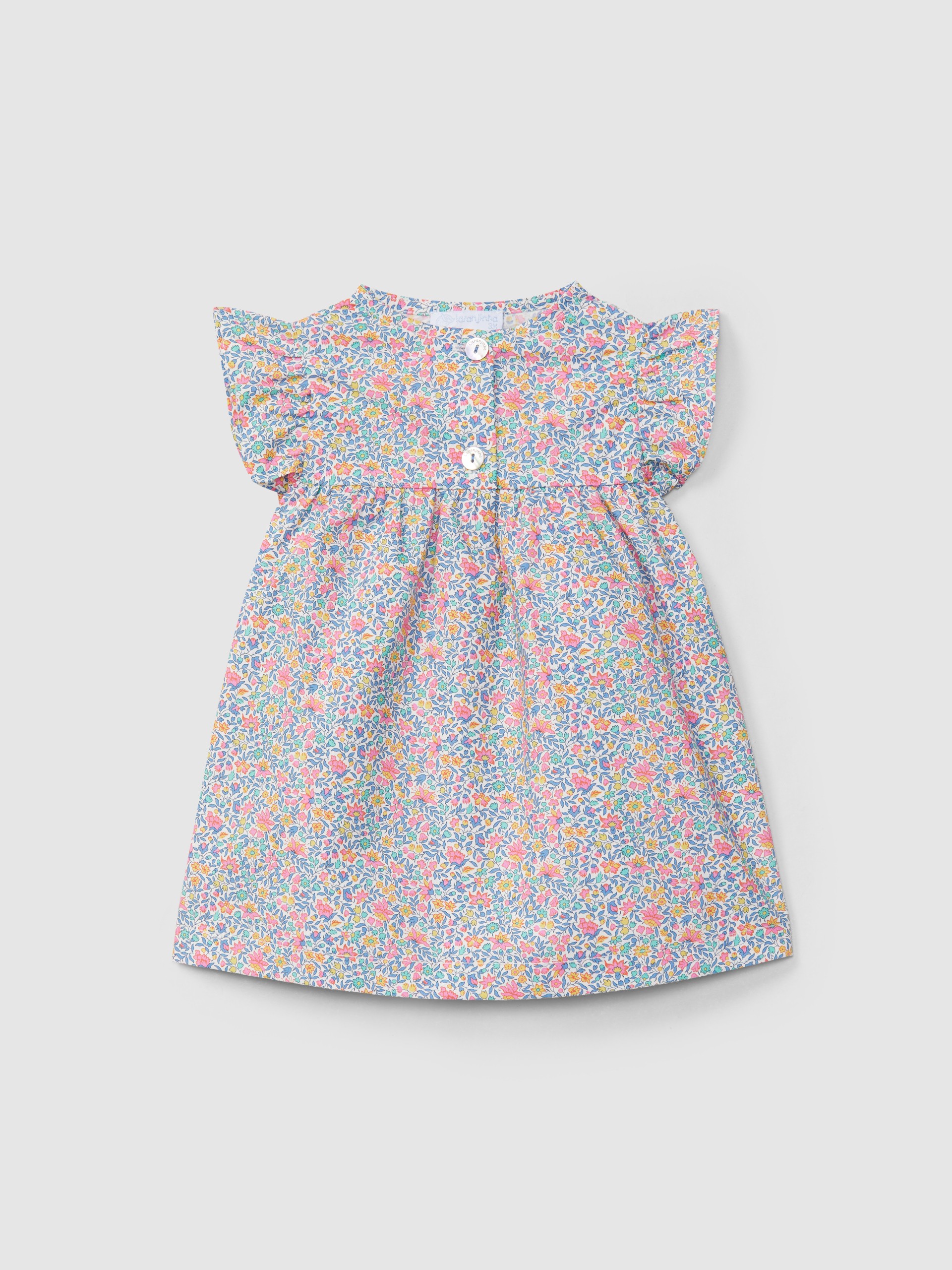 Vestido en tejido Liberty floral