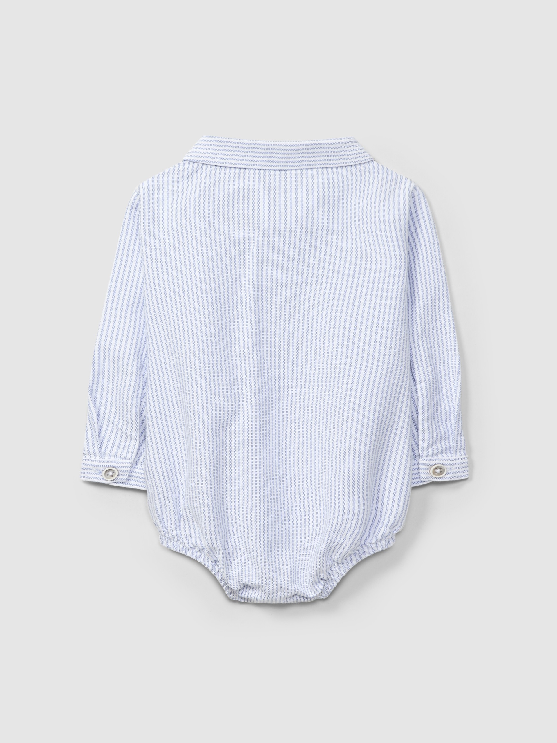 Body-shirt Oxford fabric with pointy collar