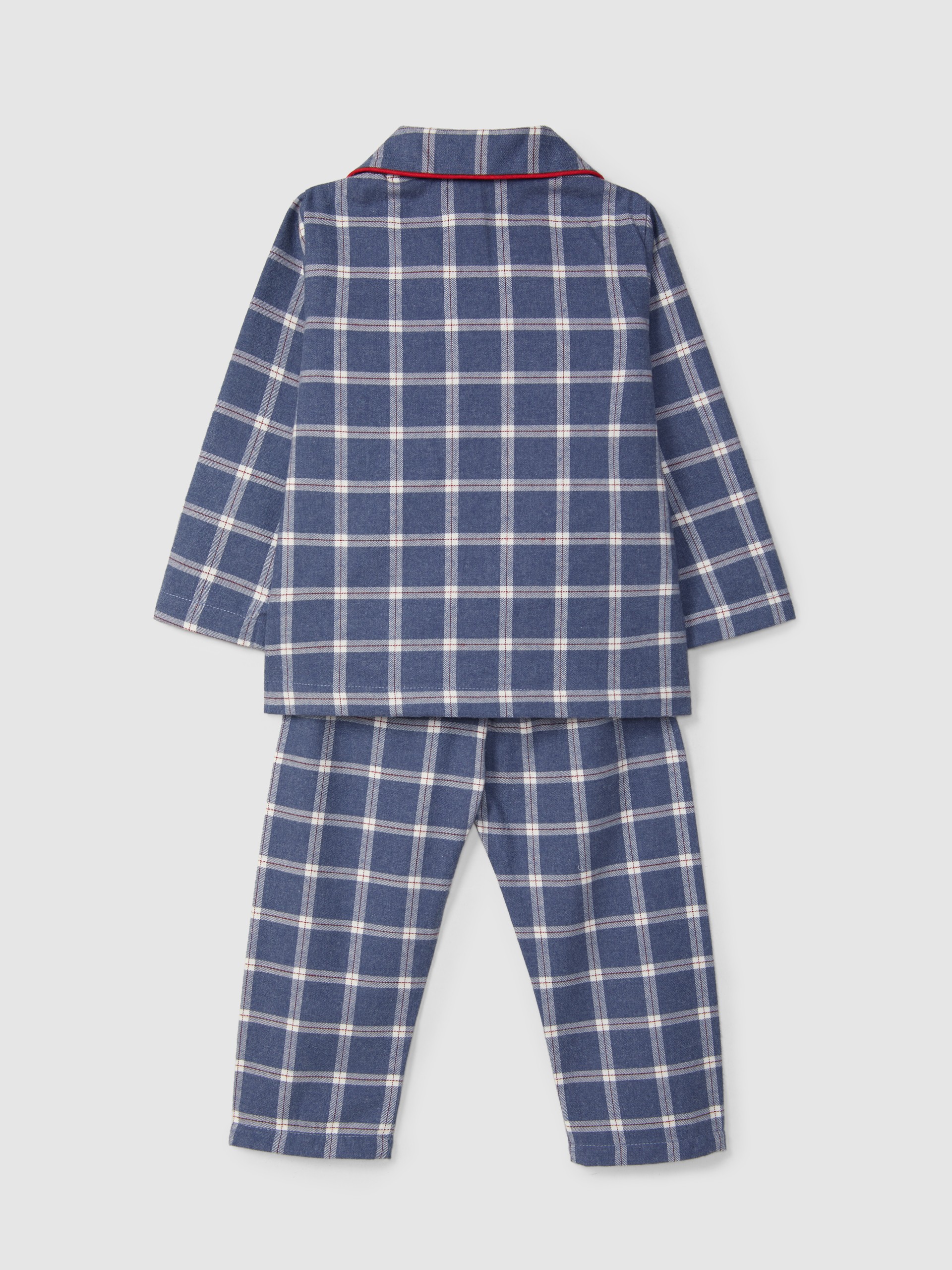 Pijama xadrez com bolso