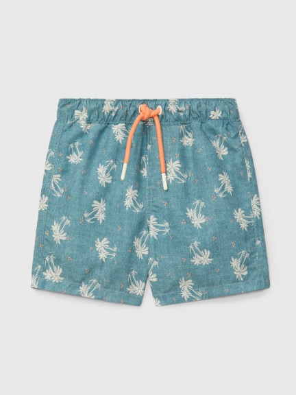 Short de bain palmiers Short de bain palmiers