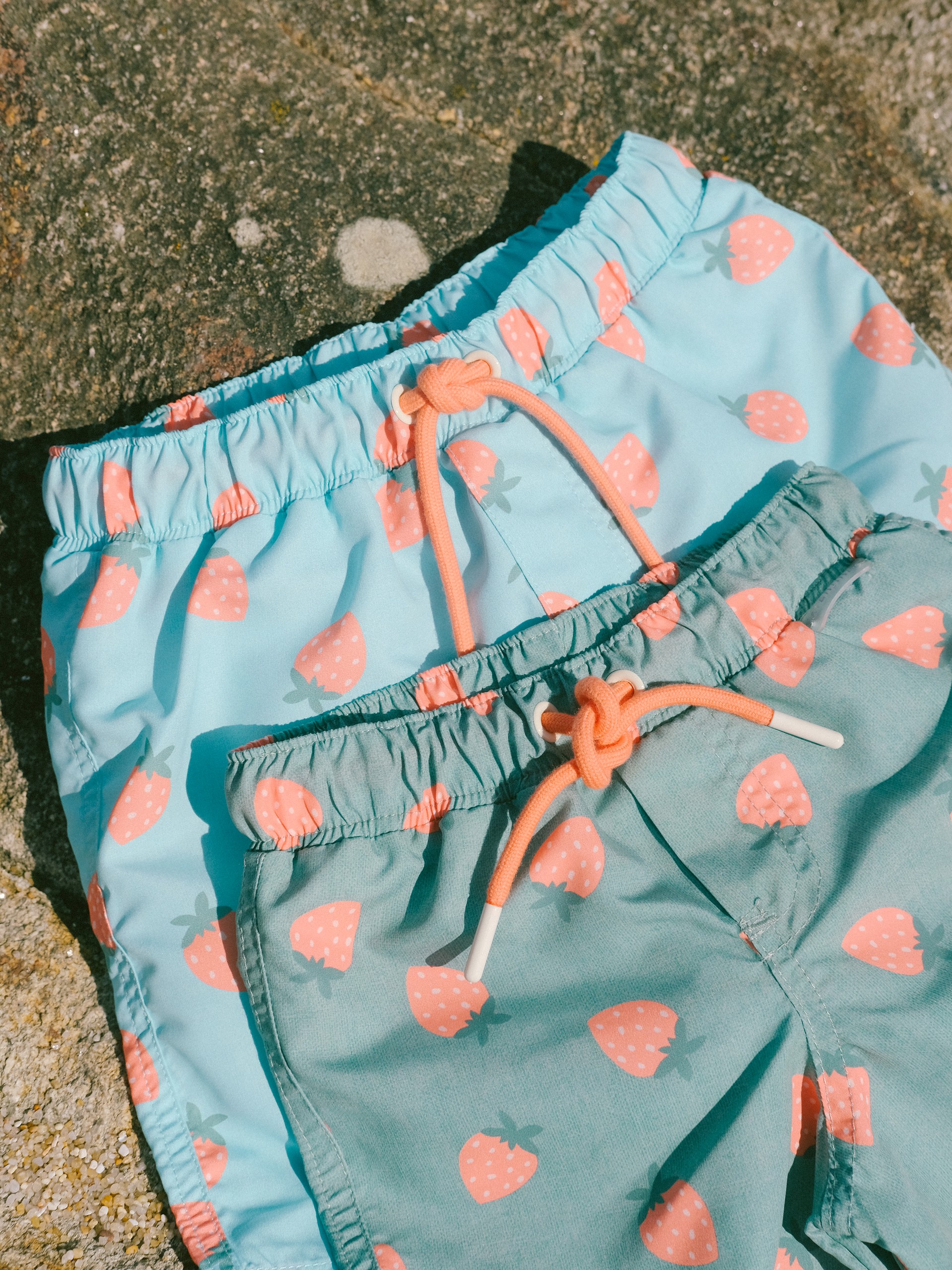 Swimsuit bottoms strawberries