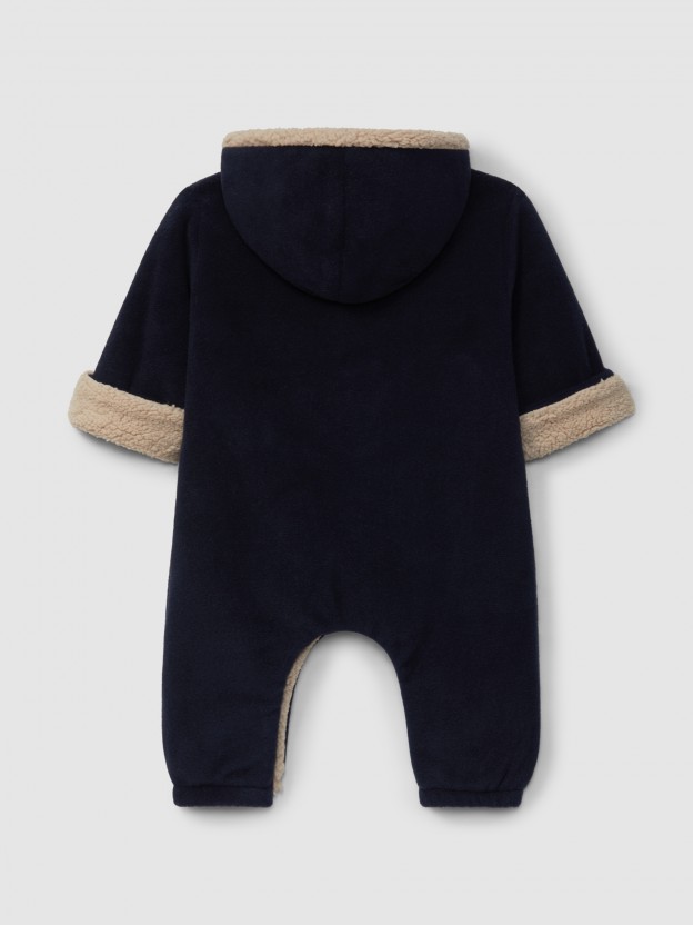 Traje térmico polar con capucha Traje térmico polar con capucha