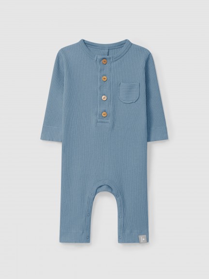 Ribbed jersey romper Ribbed jersey romper