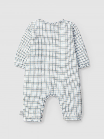 Printed muslin romper Printed muslin romper
