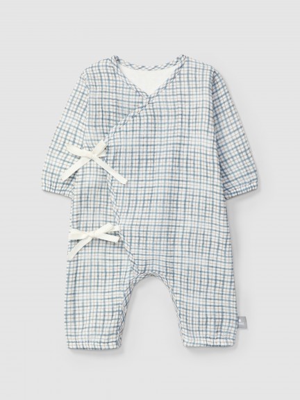 Printed muslin romper Printed muslin romper