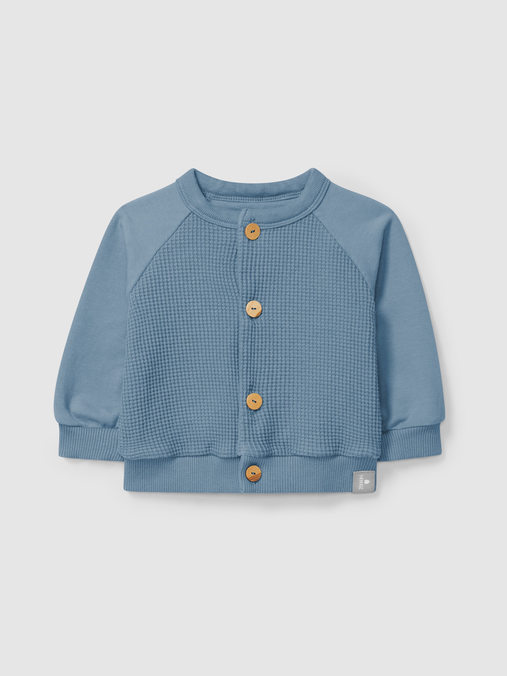 Waffle weave jacket