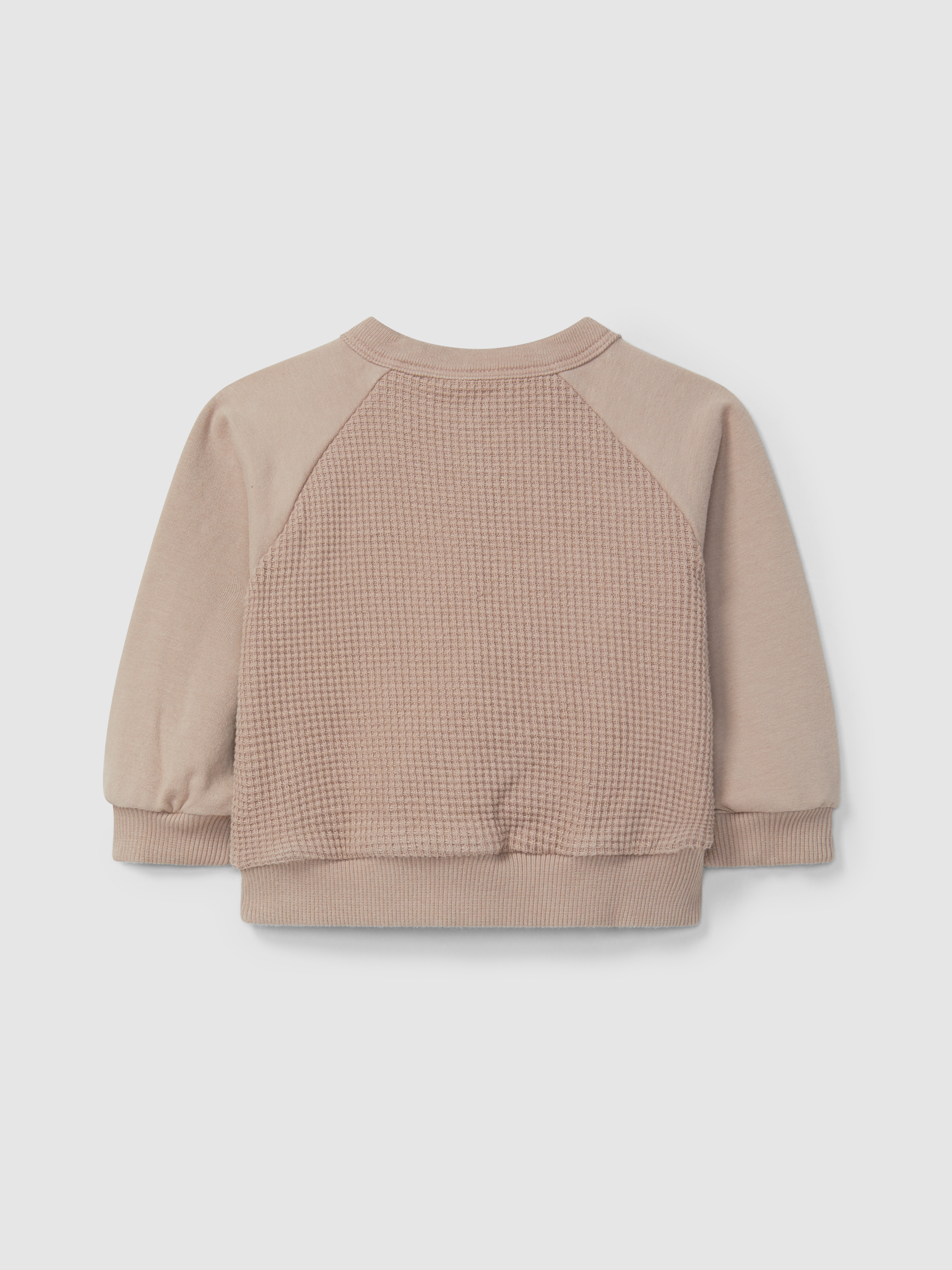 Waffle weave jacket
