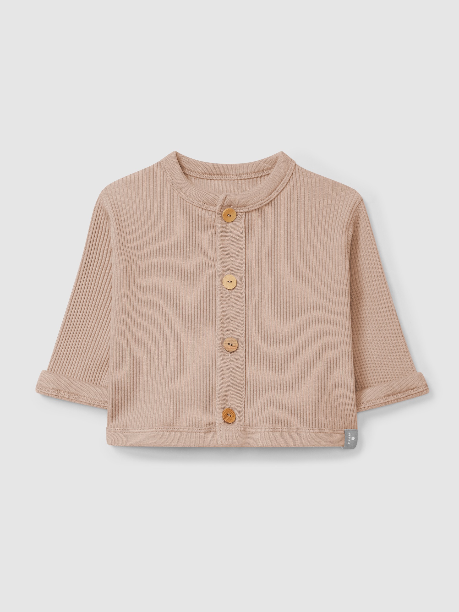Ribbed jersey jacket