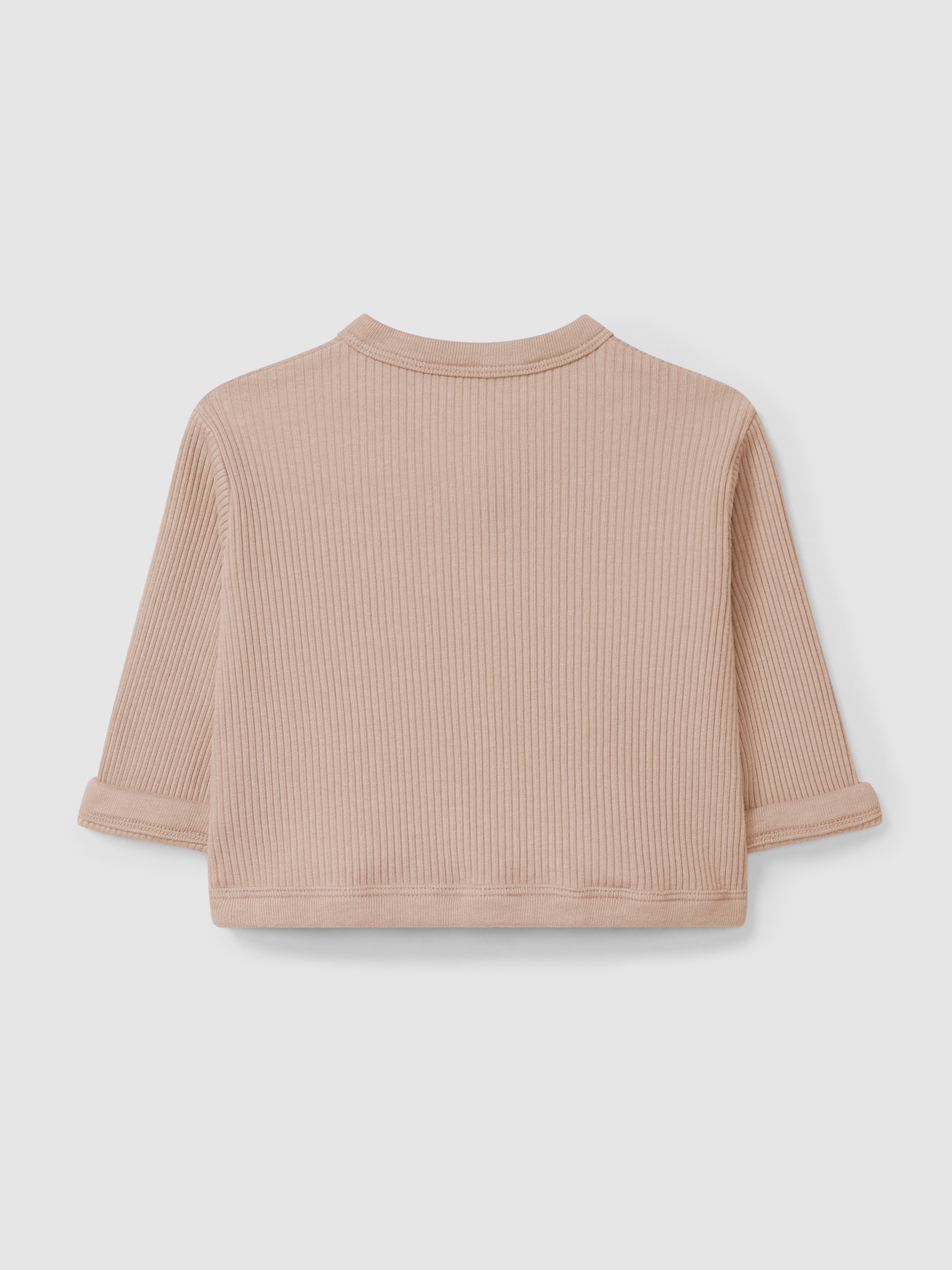Ribbed jersey jacket