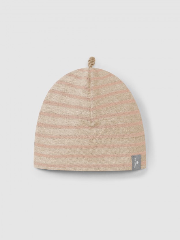 Bonnet en jersey cardé Bonnet en jersey cardé