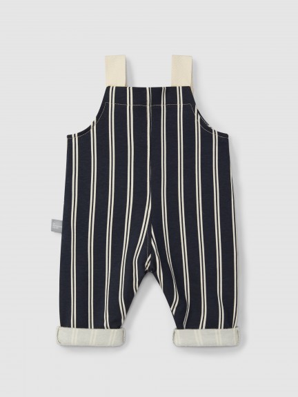 Printed dungarees with pockets Printed dungarees with pockets