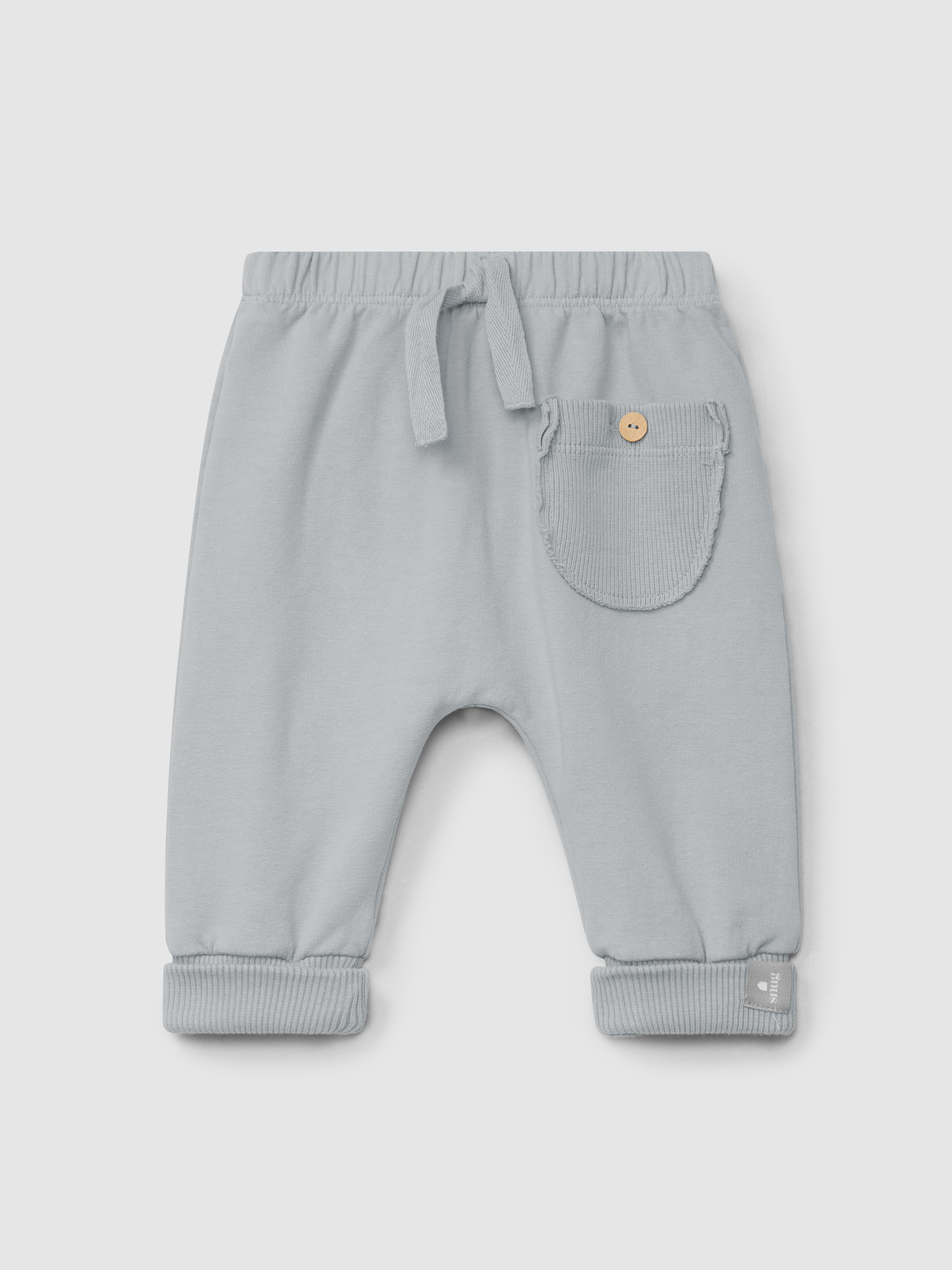 Pantalón pull-up de felpa con bolsillo