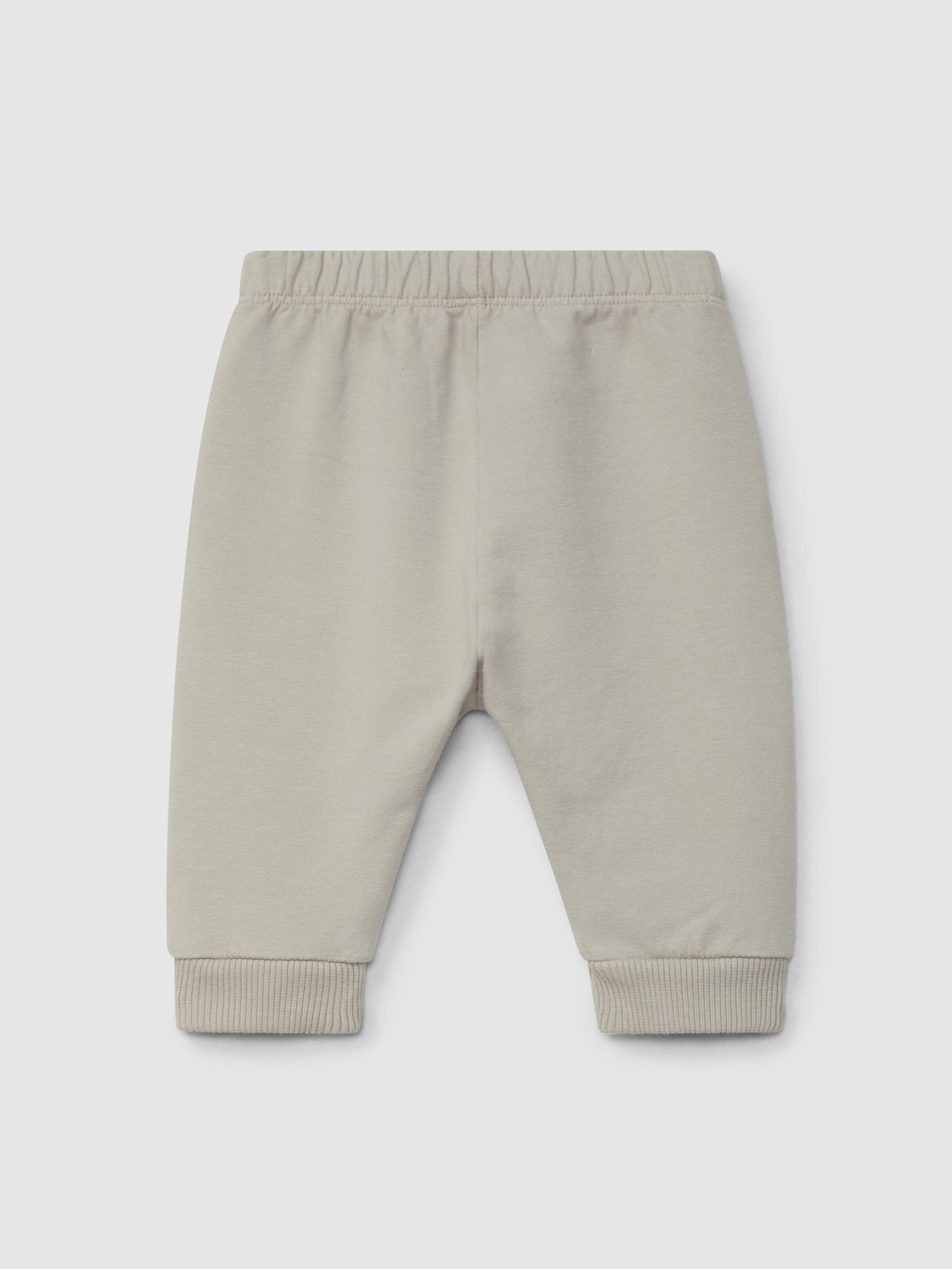 Pantalon pull-up en peluche avec volant brodé