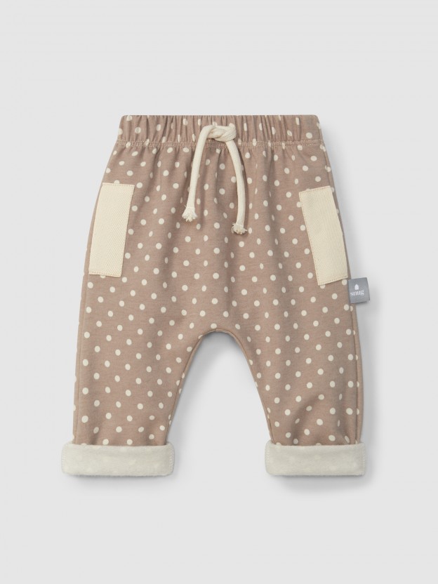 Printed pull-up pants Printed pull-up pants