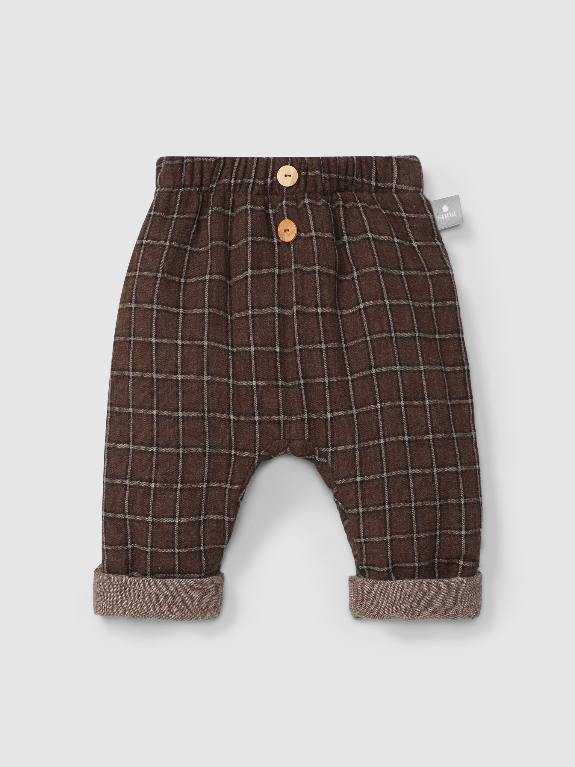 Check pull-up pants