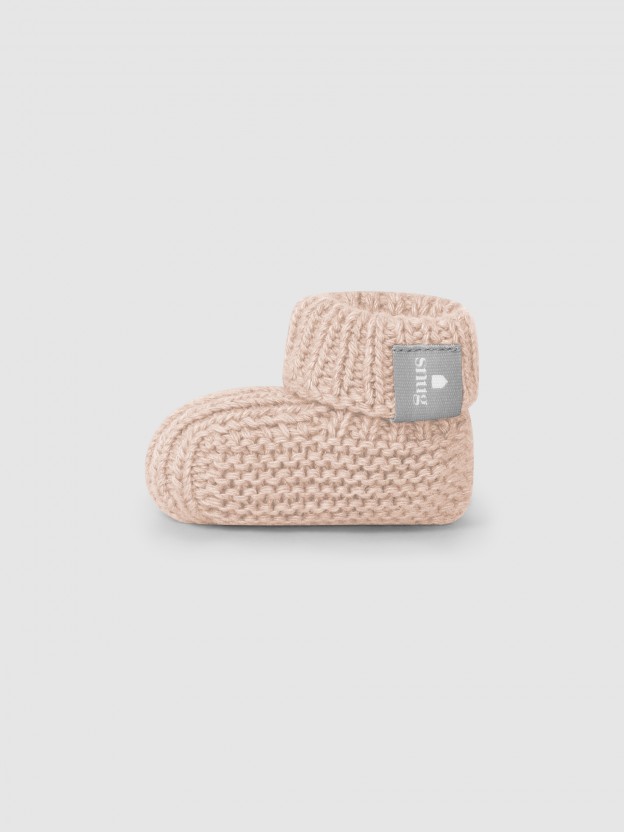 Petites bottes tricotées Petites bottes tricotées
