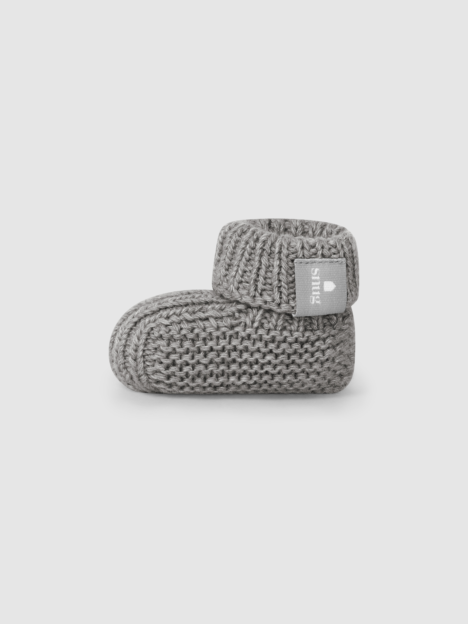 Knitted booties