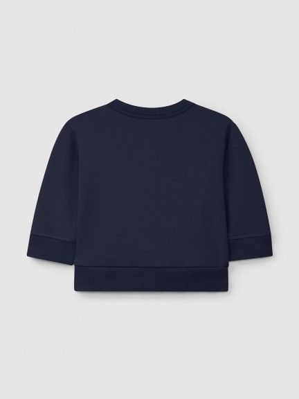 Plush sweatshirt with kangaroo pockets Plush sweatshirt with kangaroo pockets