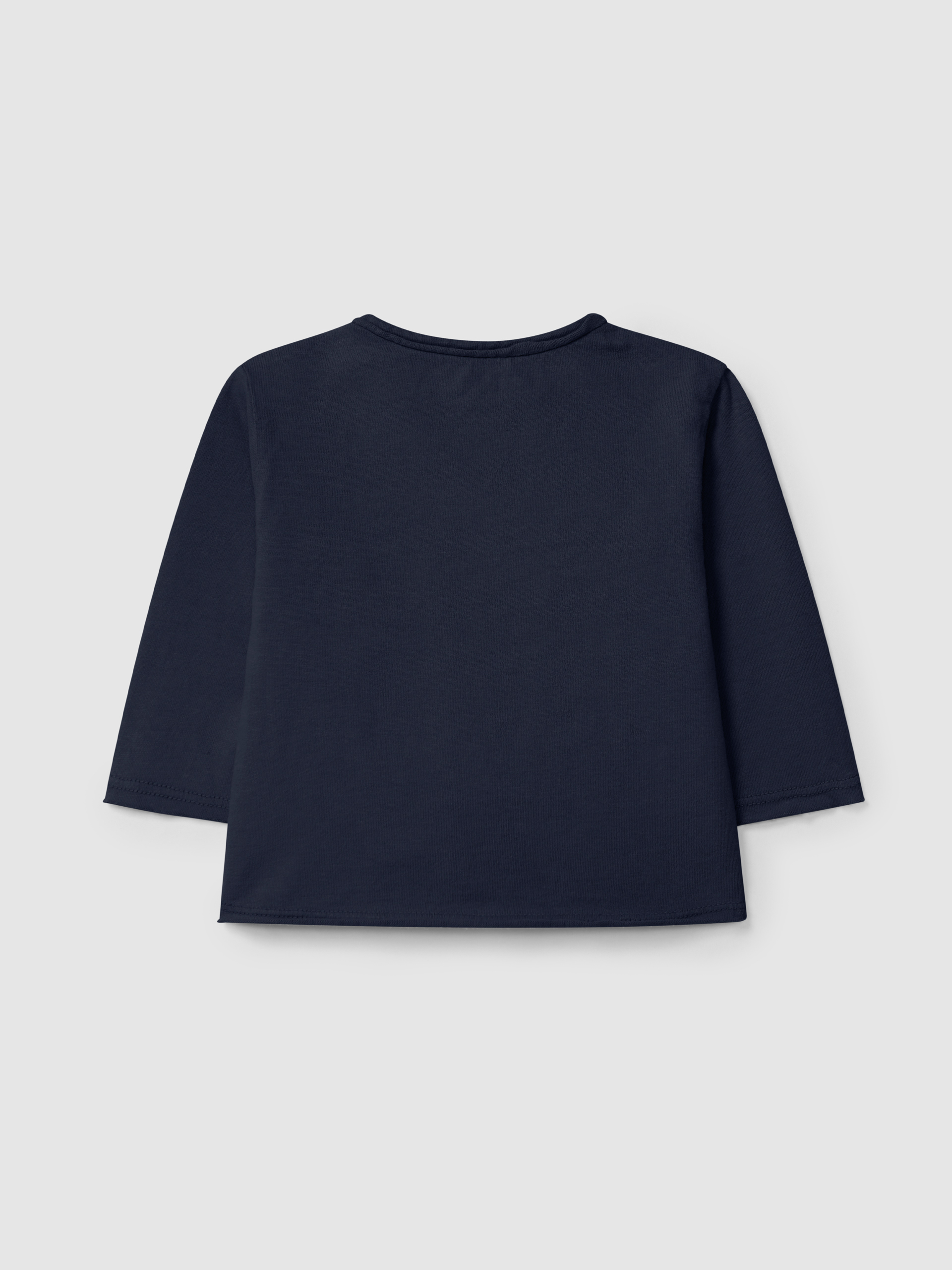 Longsleeve in organic cotton with pocket