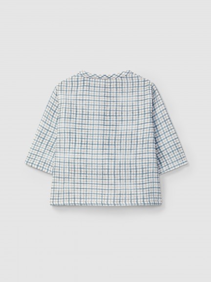 Printed muslin shirt Printed muslin shirt