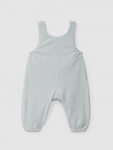 Ribbed velvet dungarees with pocket Ribbed velvet dungarees with pocket