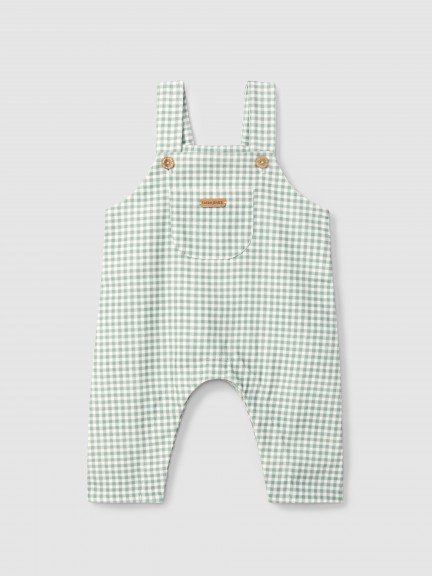 Peto cuadros vichy con bolsillo