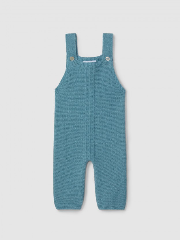 Knitted dungarees Knitted dungarees