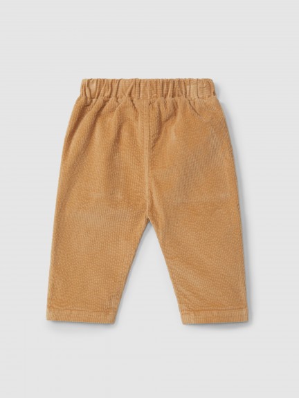 Pull-up corduroy pants with pockets Pull-up corduroy pants with pockets