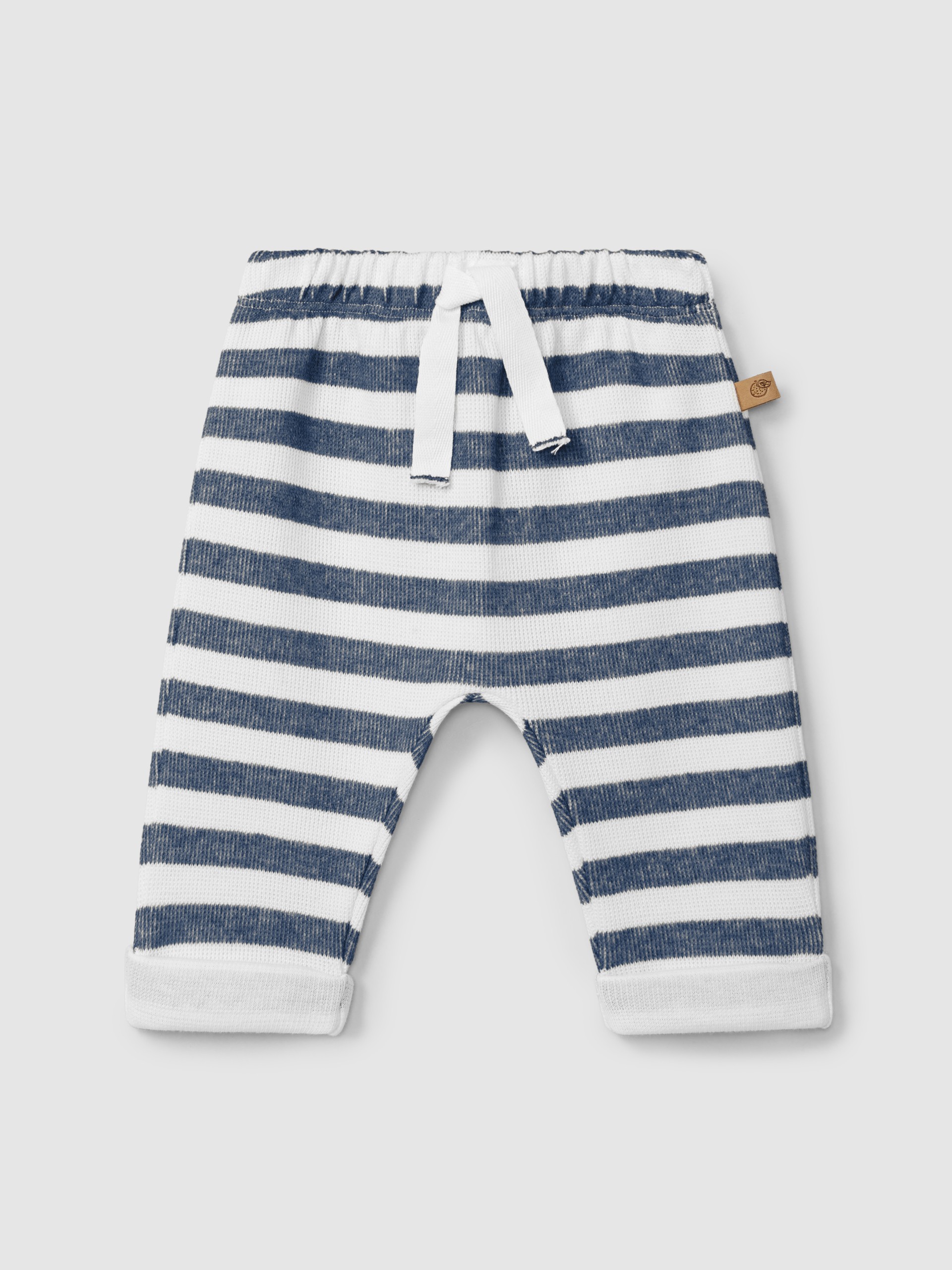 Striped pull-up pants