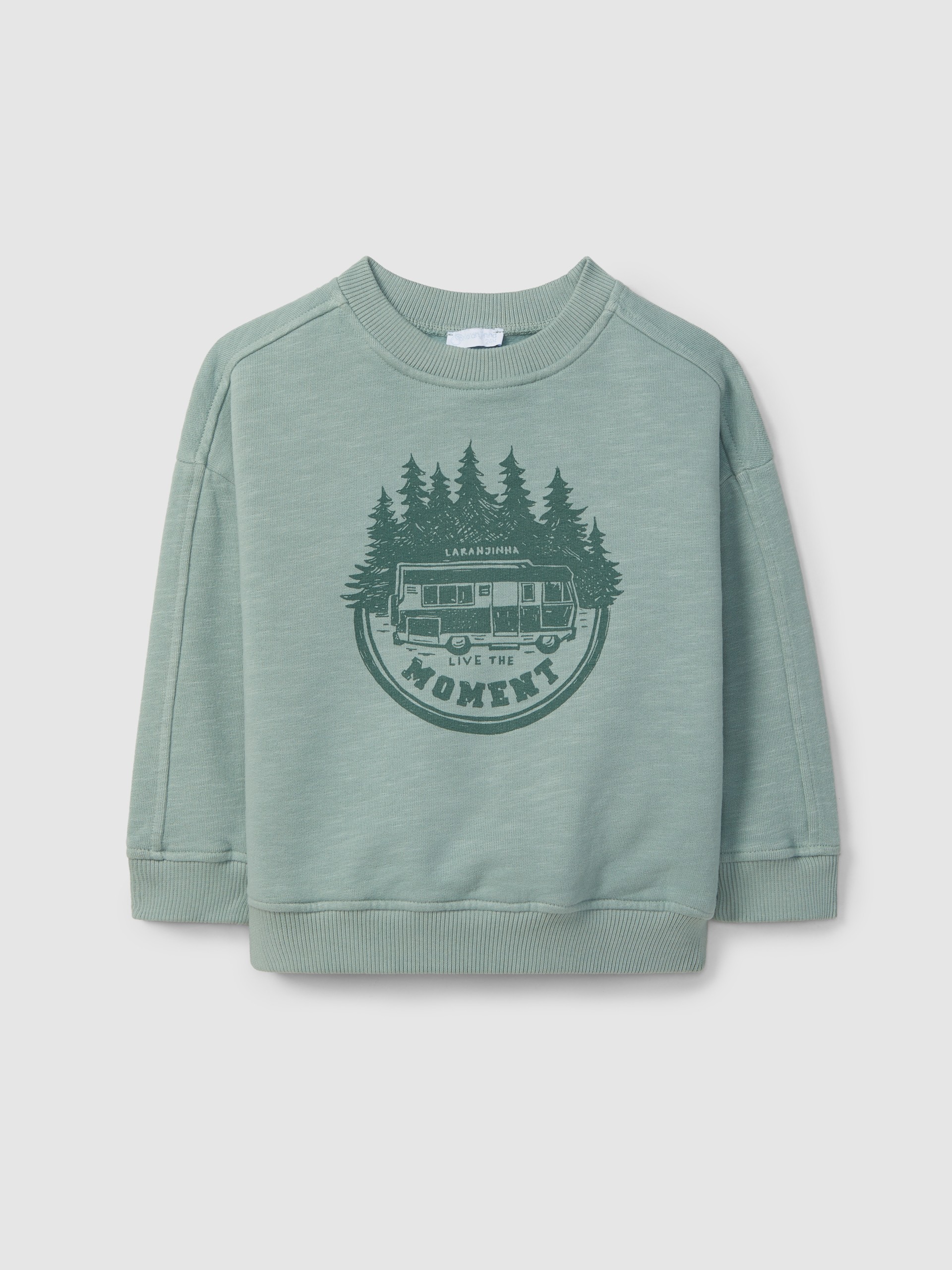 Sweatshirt « Live the moment »