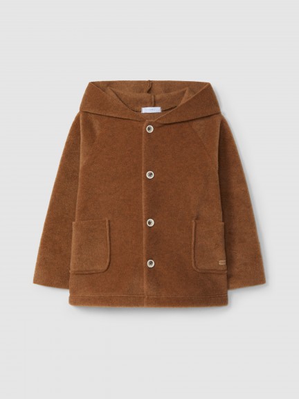 Fleece hooded jacket Fleece hooded jacket
