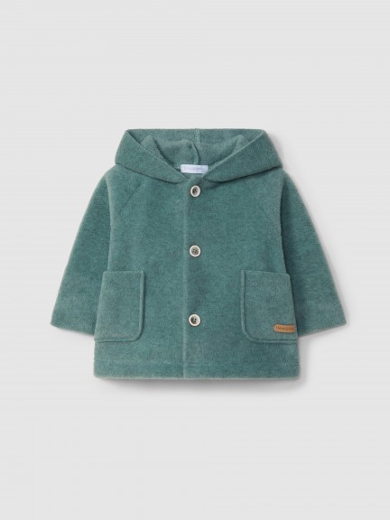 Fleece hooded jacket Fleece hooded jacket