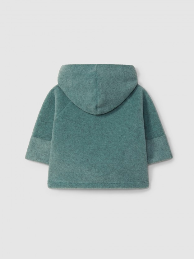 Fleece hooded jacket Fleece hooded jacket