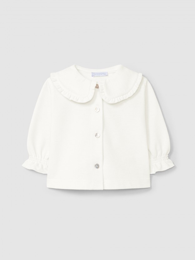 Blouse en piqu�