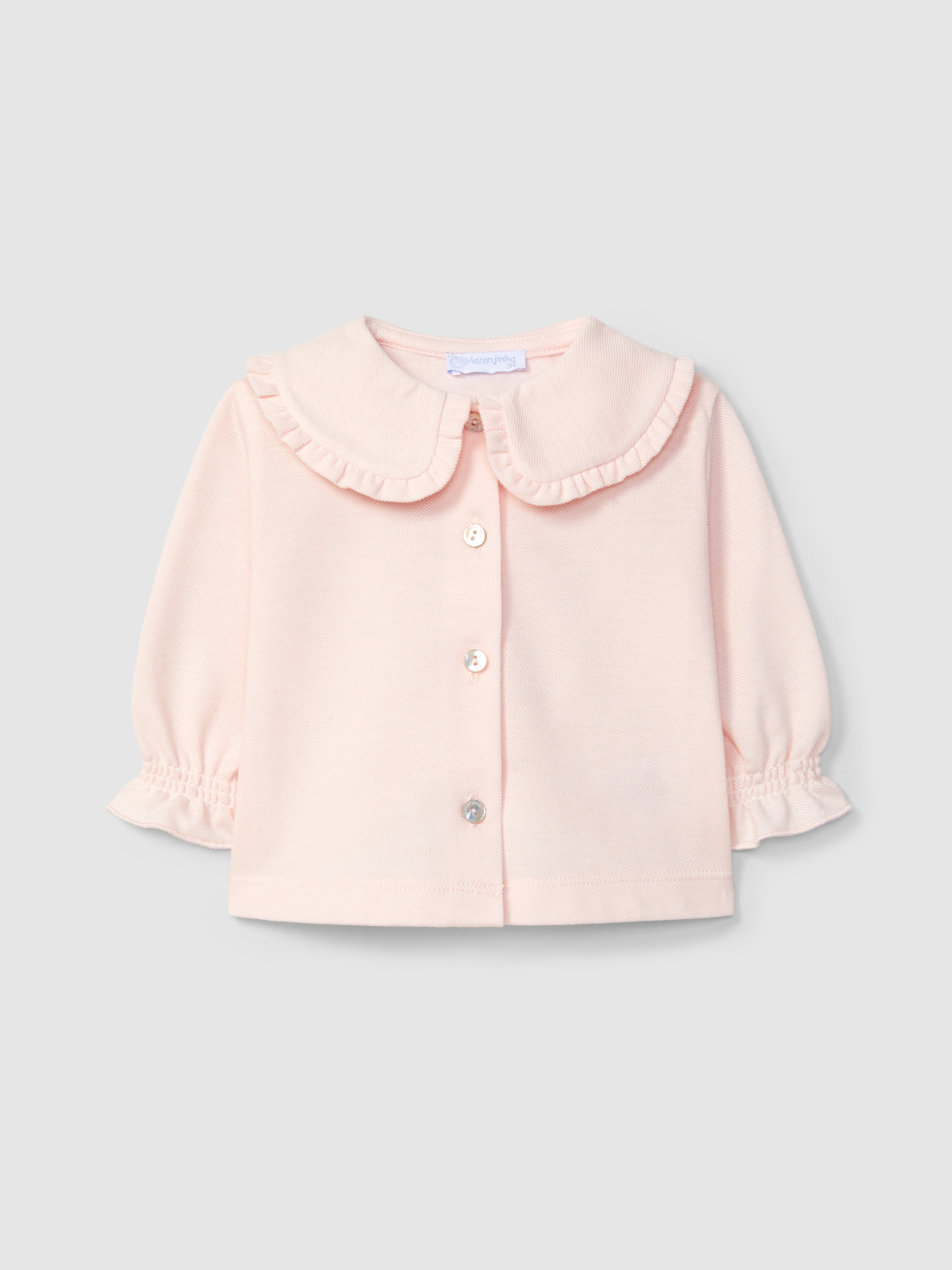 Piqué blouse