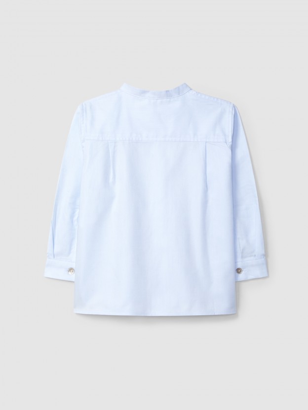 Camisa cuello mao Camisa cuello mao