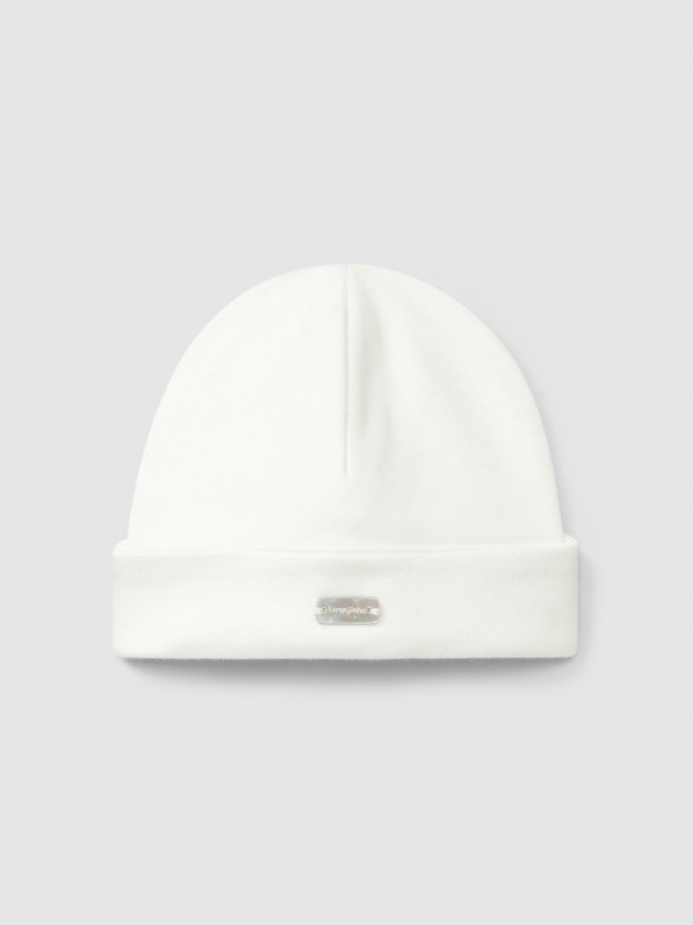 Gorro liso em algodão Gorro liso em algodão